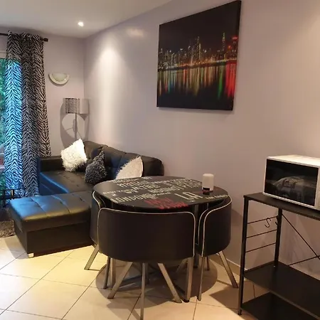 Moderne Terrasse Parking Pres De Paris